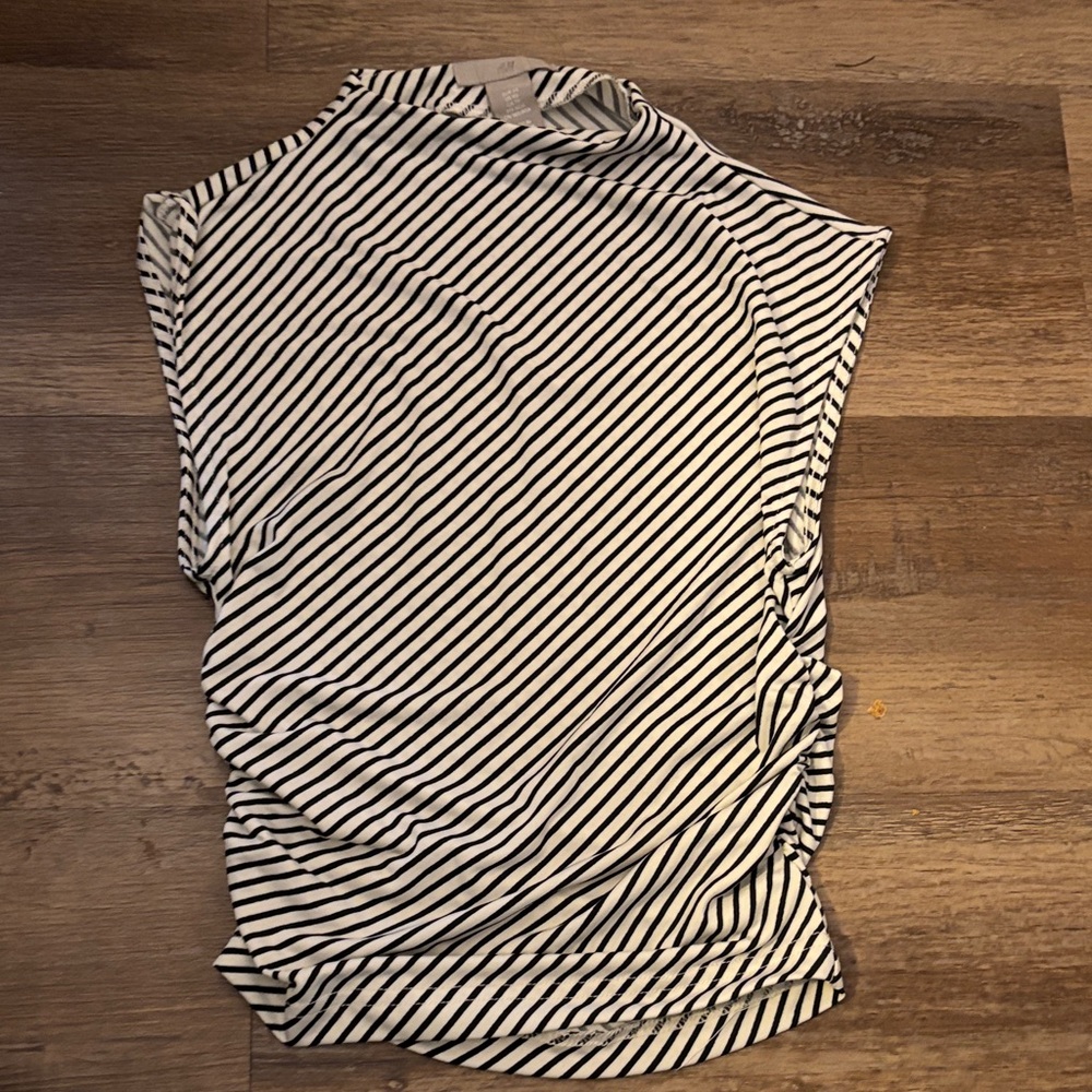 H&M Monochrome Striped Tee
